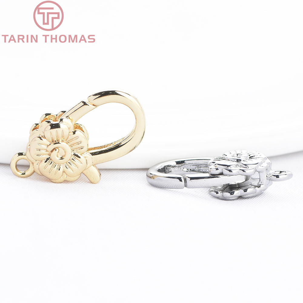 Supply Florist - (9730) 4PCS 10x18MM 24K Gold Color