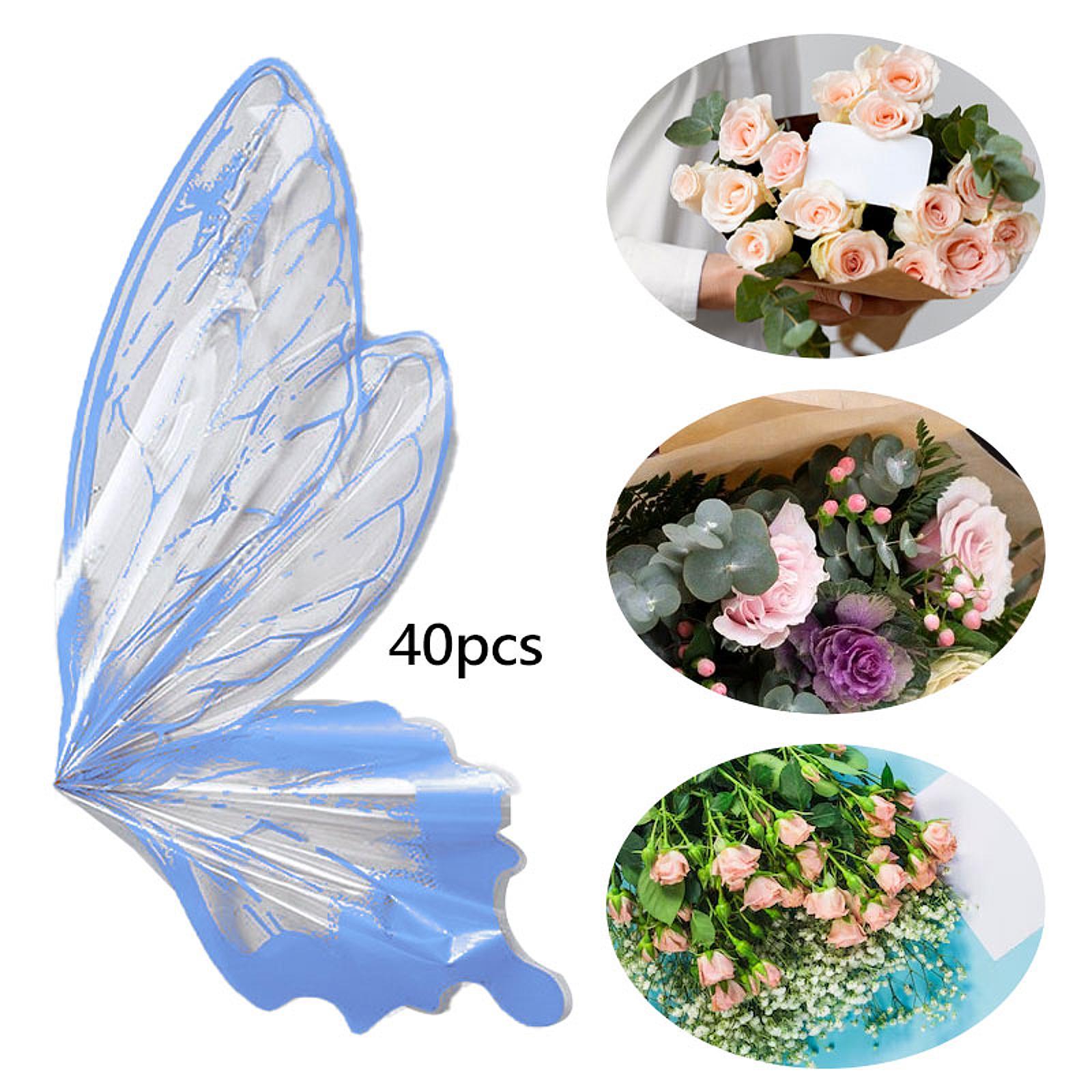 40Pcs Bouquet Wrap Papers DIY  - Florist Supply Paper 评论和价格