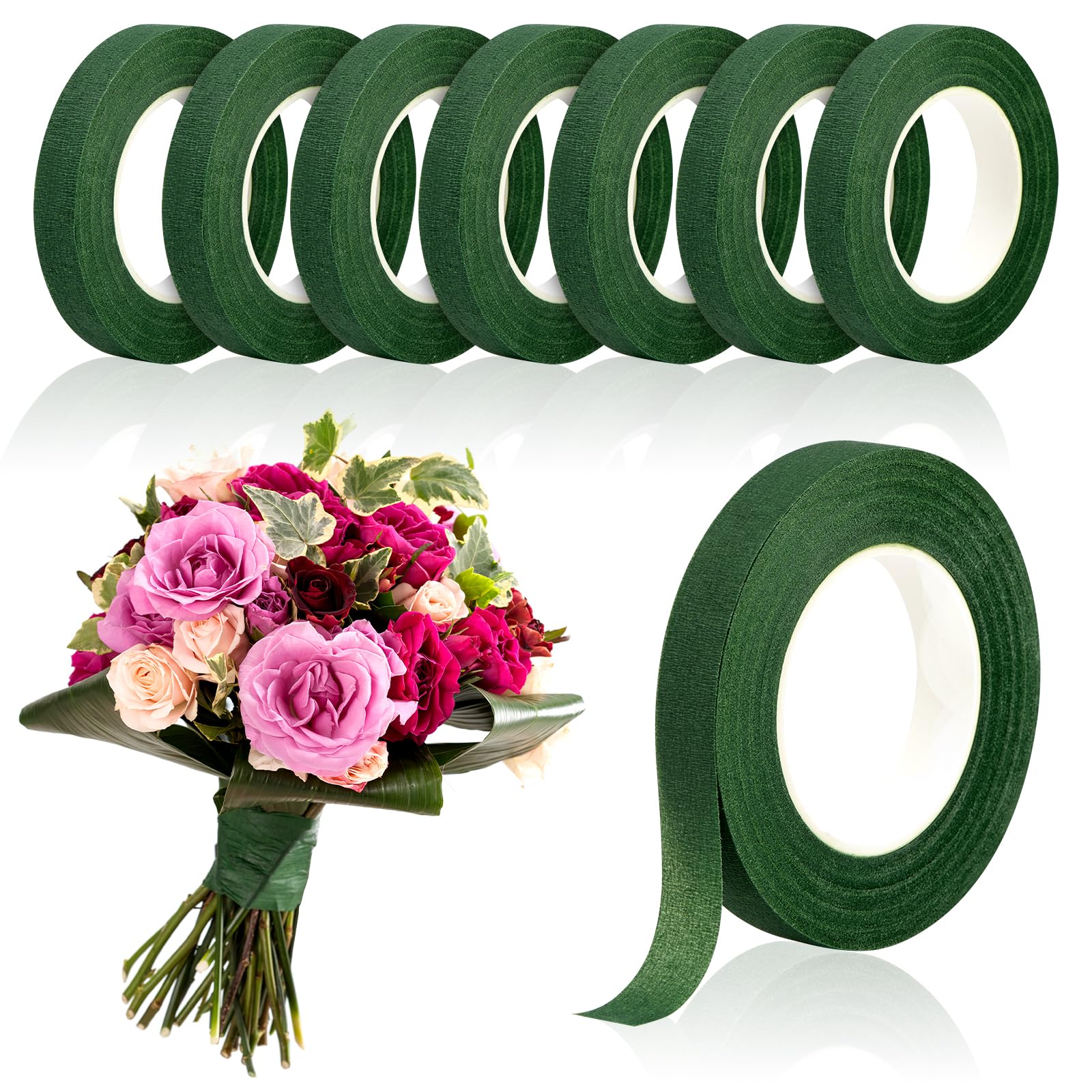 20Yards Green Bouquet Floral T - Anda Florist Supply 评论和价格