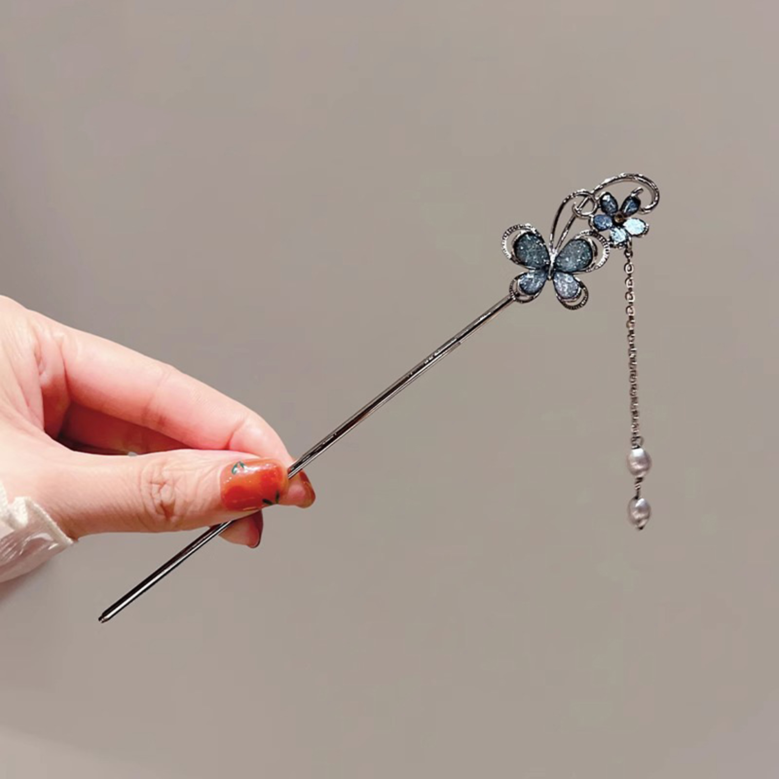 Butterfly Tassel Hairpin Hair  - Supply Florist 评论和价格