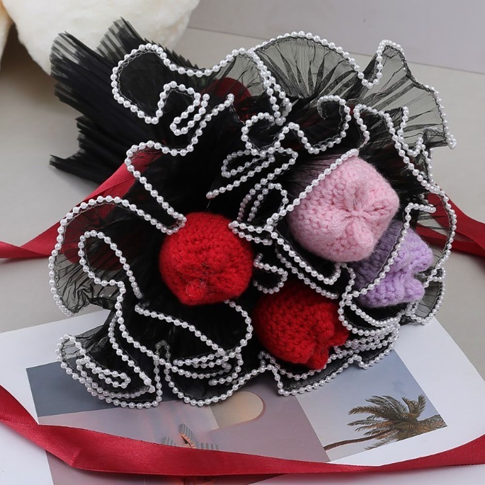 Pearl Lace Flower Wrapping Clo - Flower Wrap Kraft 评论和价格