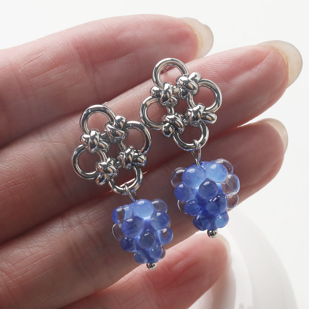 4PCS Dainty Flower Ear Studs E - Supply Florist 评论和价格