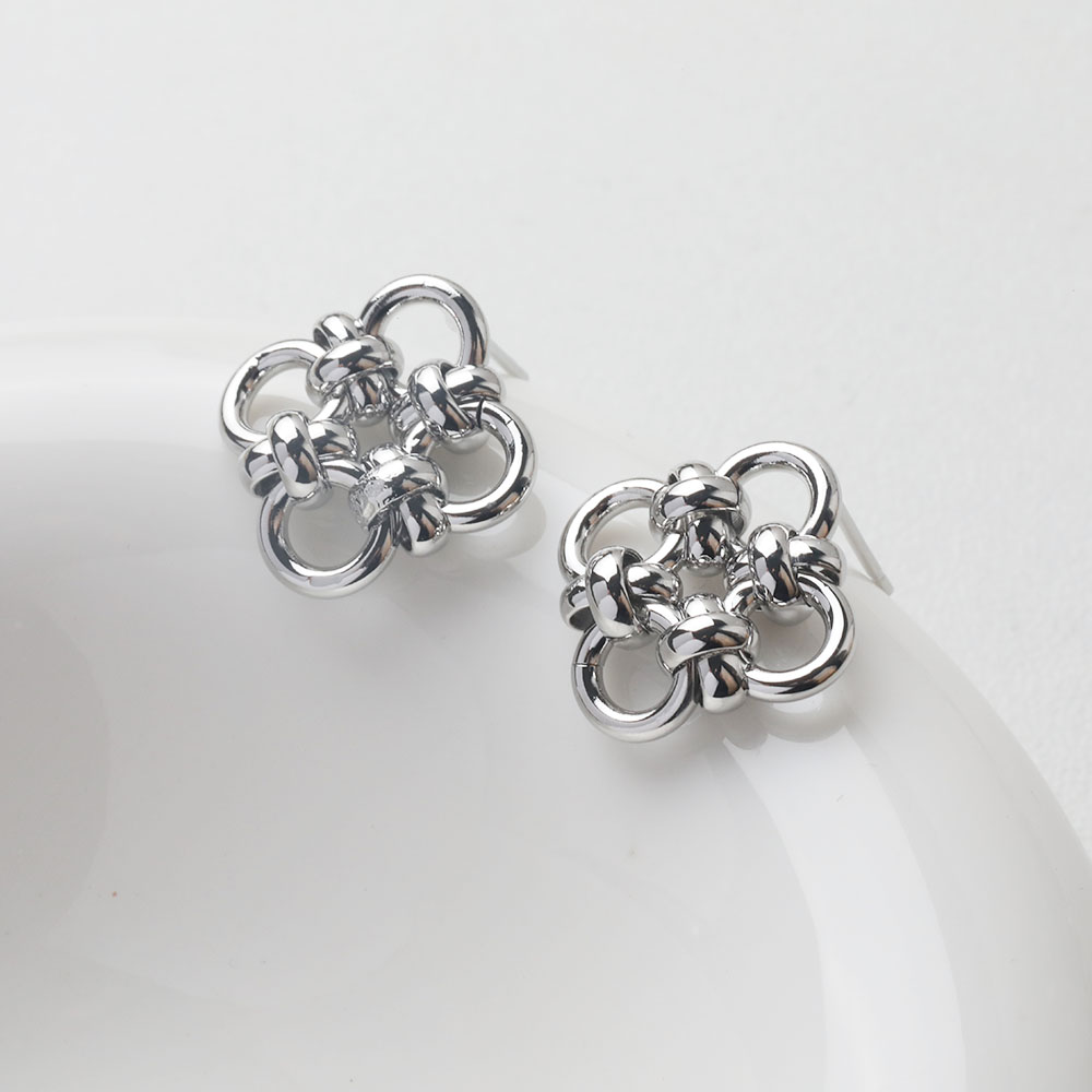 4PCS Dainty Flower Ear Studs E - Supply Florist 评论和价格
