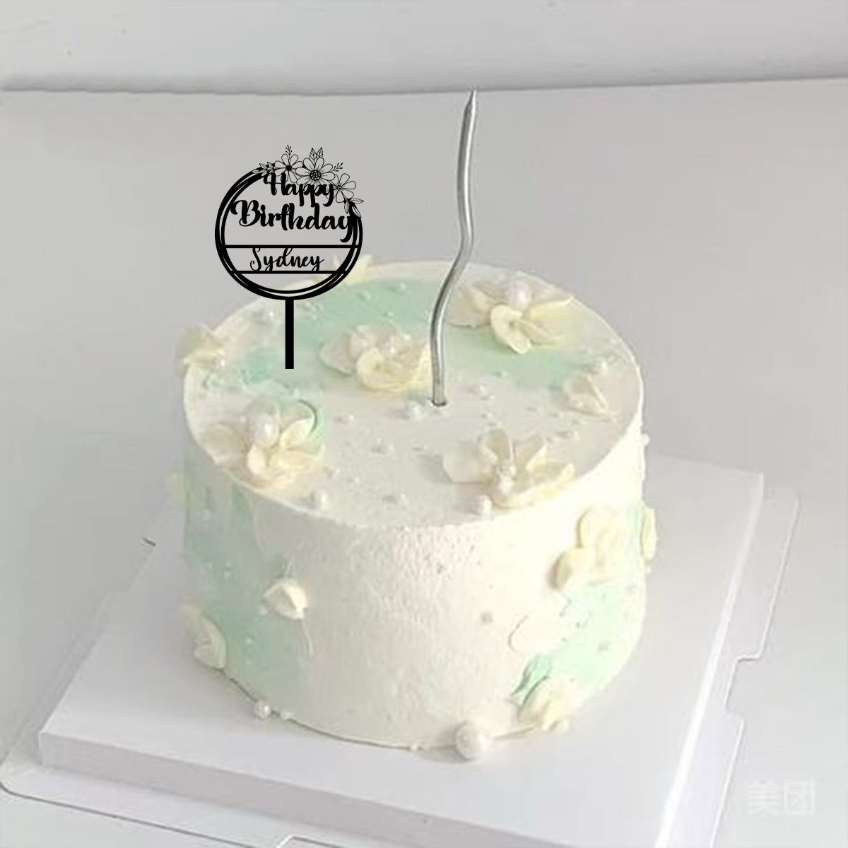 1PC Cartoon Happy birthday wis - Flower Supplies 评论和价格