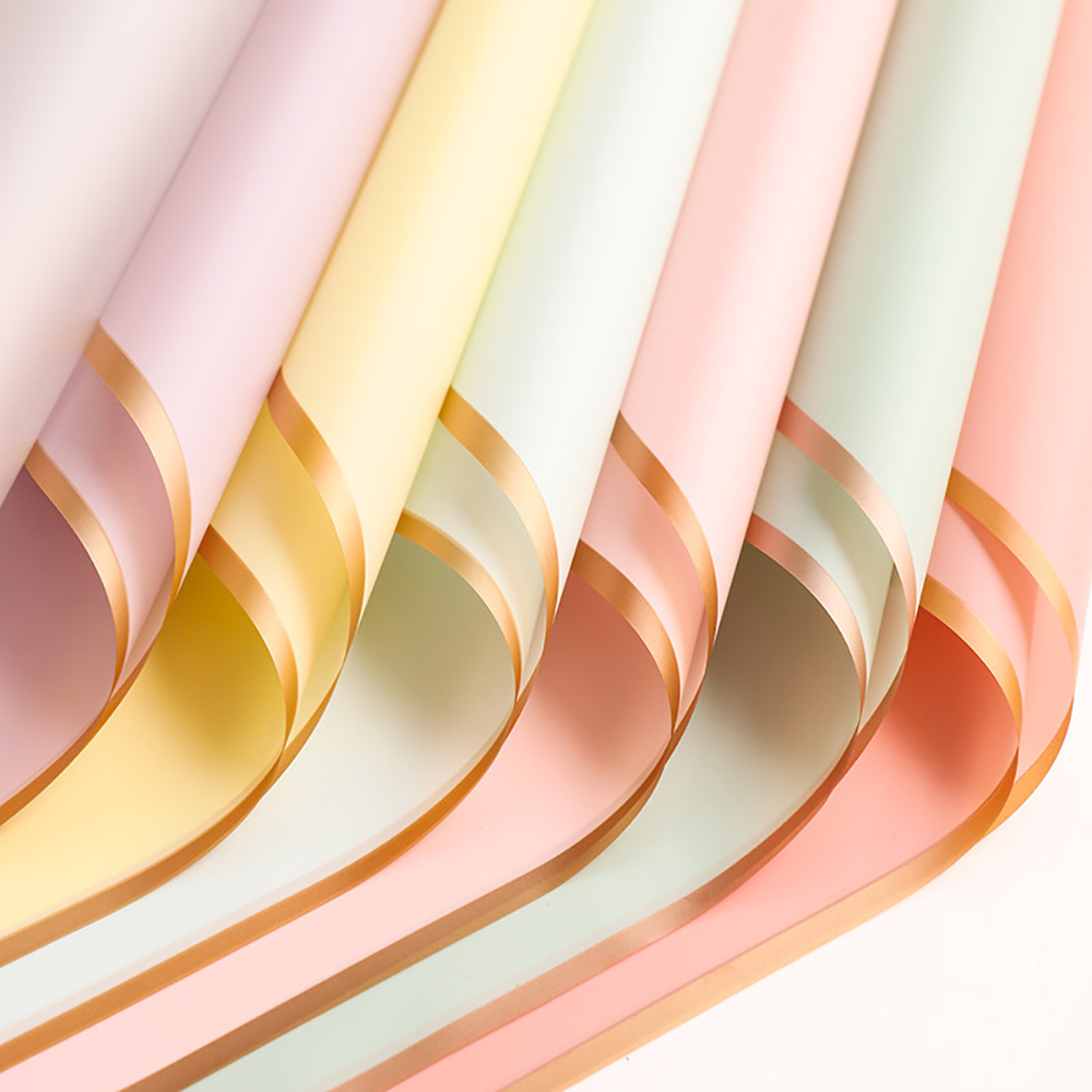 10 Sheets Flower Wrapping Pape - Flower Wrap Kraft 评论和价格