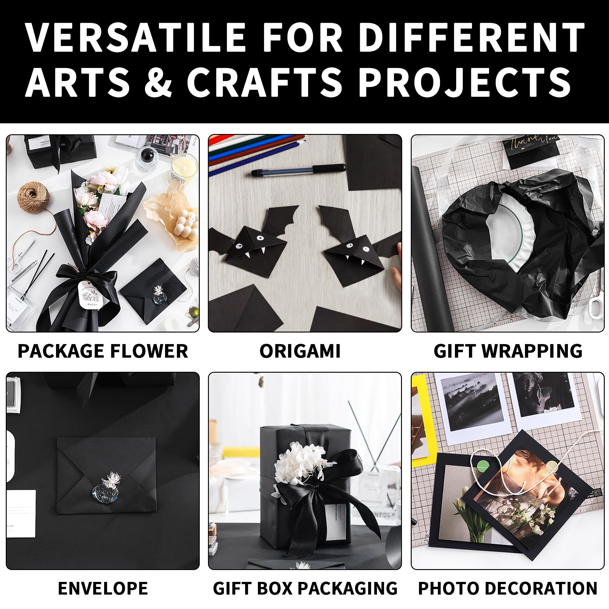 kraft paper Black Wrapping Pap - Flower Wrap Kraft 评论和价格