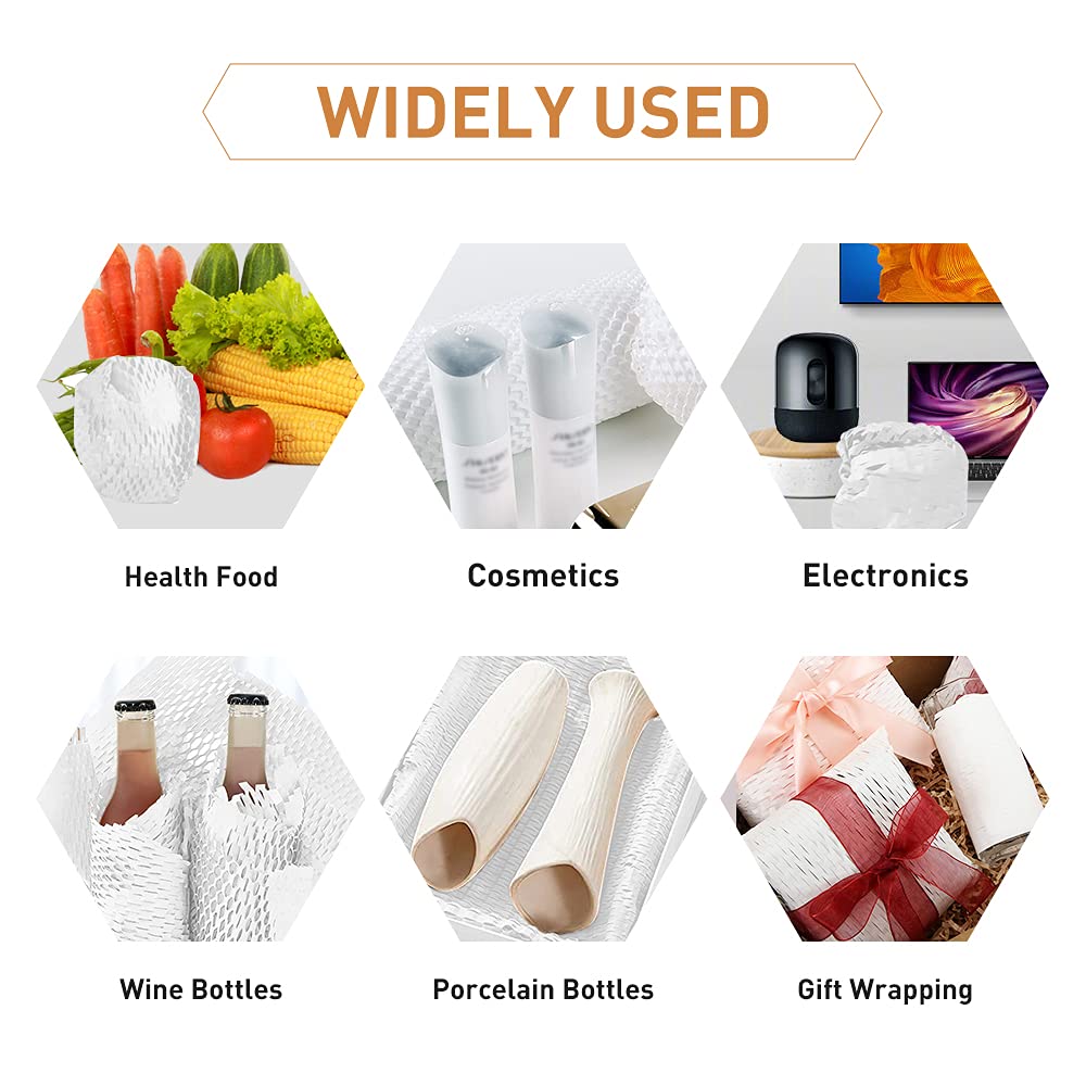 30cmx5m White Honeycomb Packin - Flower Wrap Kraft 评论和价格