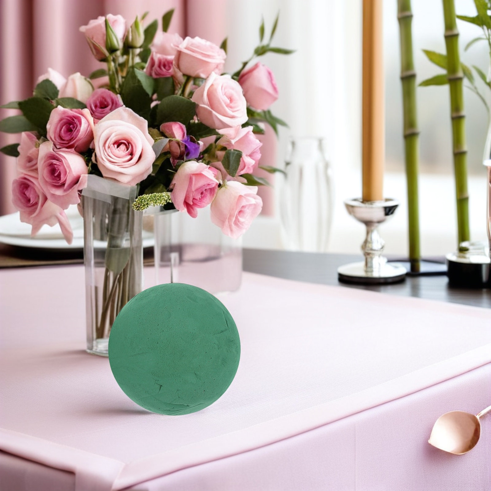 4Pcs Floral Foam Sphere 12Cm R - Anda Florist Supply 评论和价格