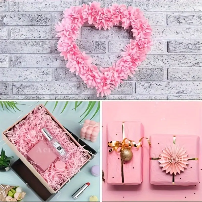 10Pcs 50*66cm Color Tissue Pap - Flower Wrap Kraft 评论和价格