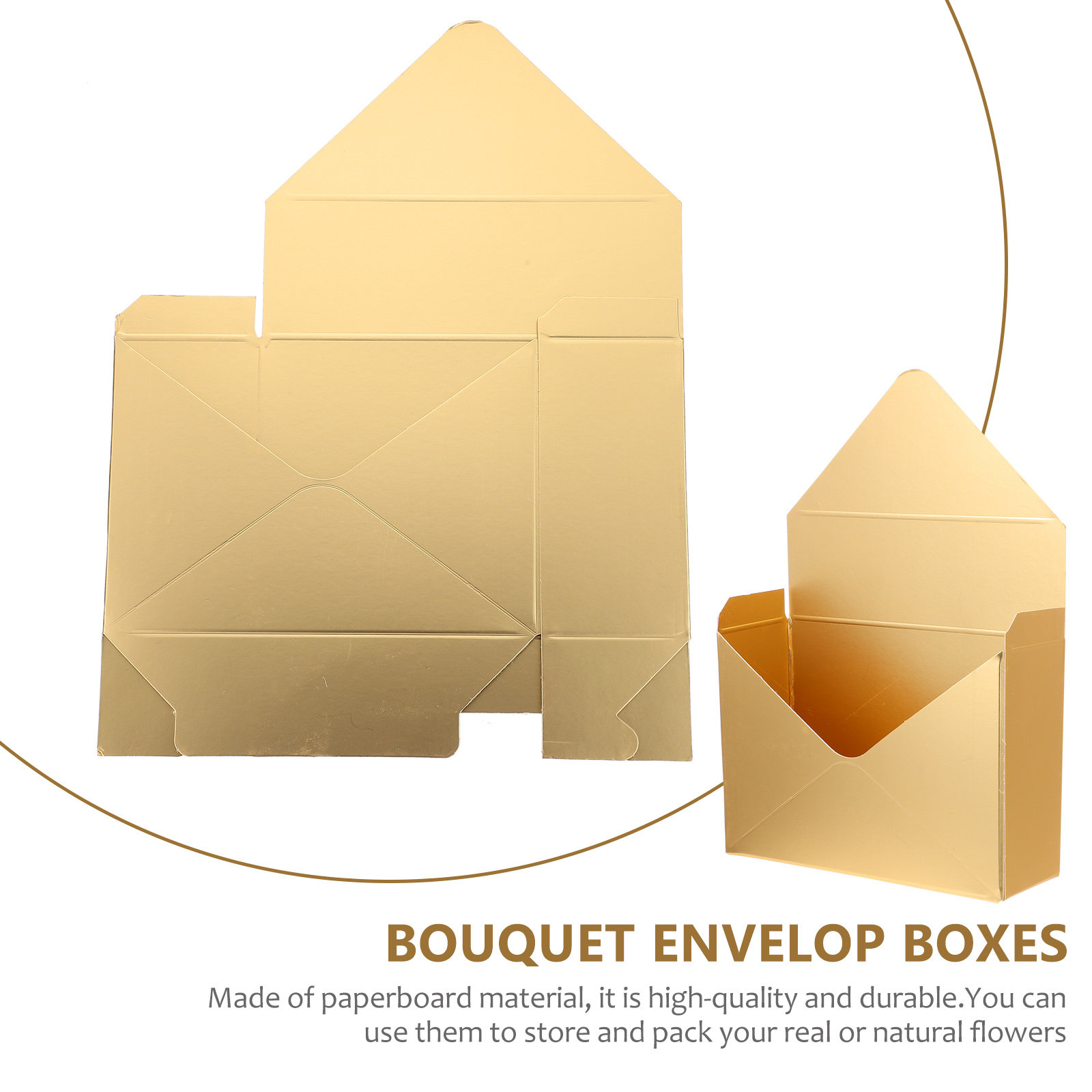 2Pcs Envelop Paper Box Flower  - Anda Florist Supply 评论和价格