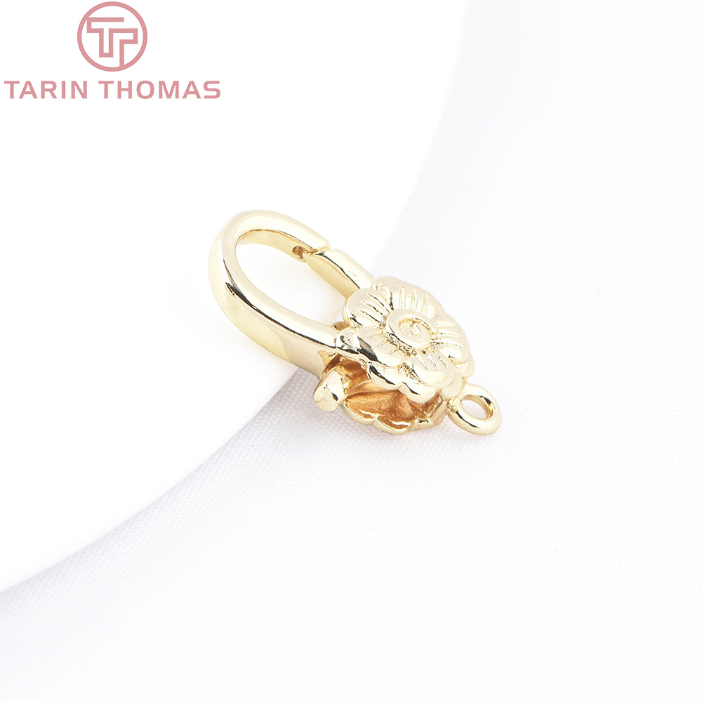 (9730) 4PCS 10x18MM 24K Gold C - Supply Florist 评论和价格