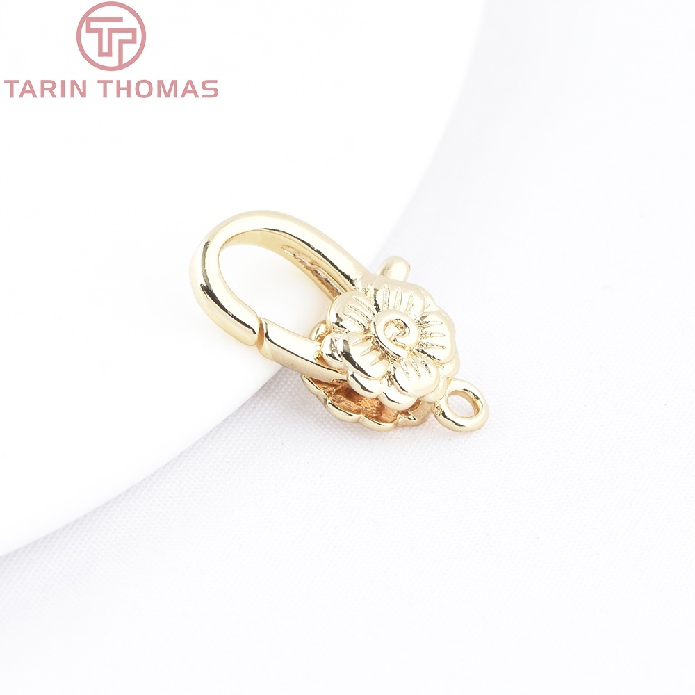(9730) 4PCS 10x18MM 24K Gold C - Supply Florist 评论和价格